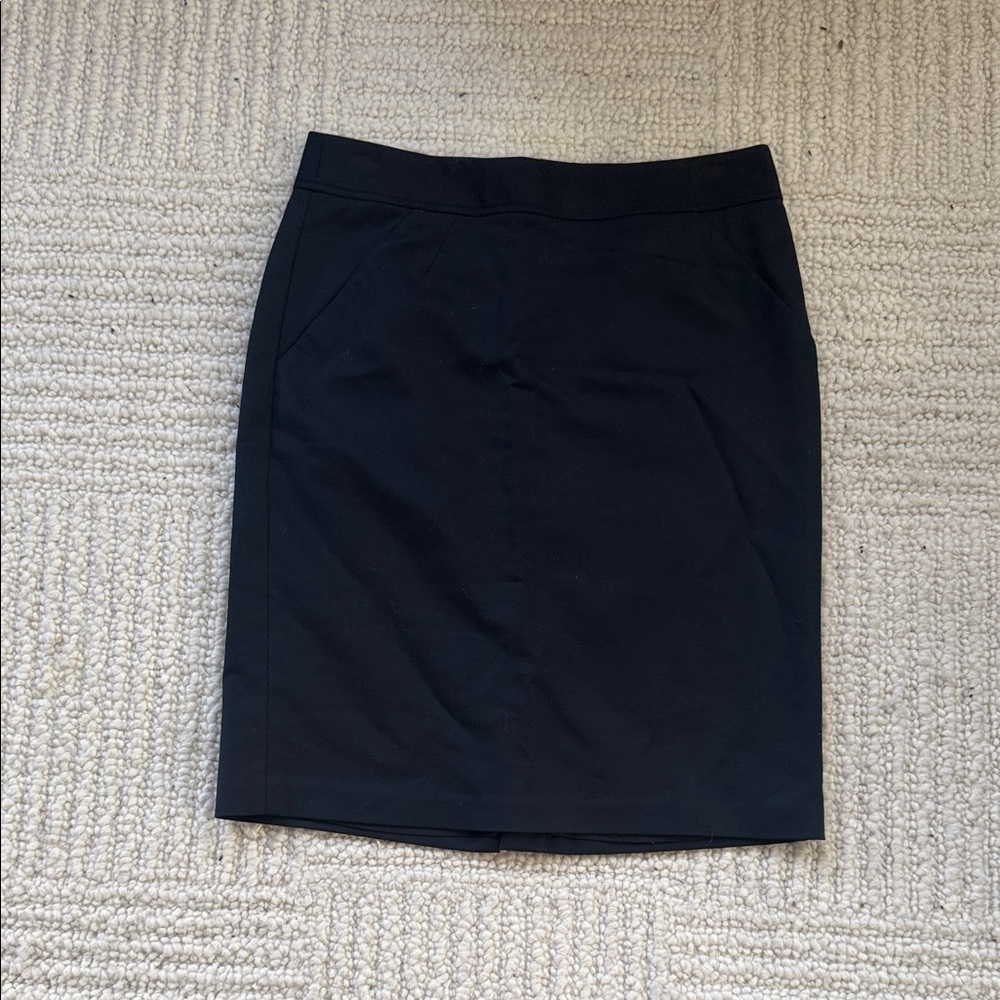 Banana Republic Classic Black Pencil Skirt